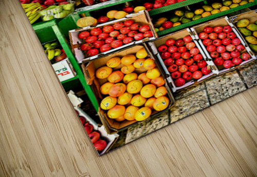 Market in the old city of Jerusalem with fresh fruit and juice Marco Brivio puzzle
