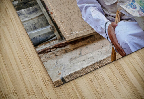 Old man sitting with sweets in Jerusalems old city Marco Brivio puzzle