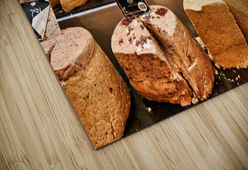 Cheese display at Mahane Yehuda Market in Jerusalem Marco Brivio puzzle