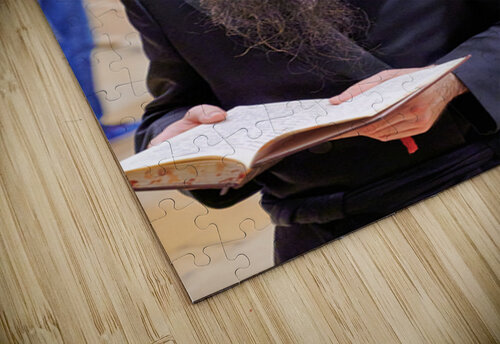 Orthodox Jews pray at the Wailing Wall in Jerusalem Israel Marco Brivio puzzle