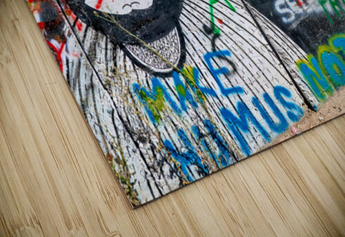 Mural on the west bank separation wall in Bethlehem Jerusalem Marco Brivio puzzle