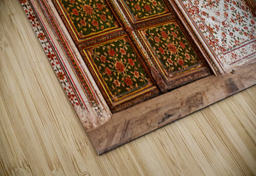 Exploring the detailed artwork of Junagarh Fort in Bikaner Indi Marco Brivio puzzle