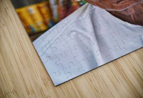 Senior man in yellow turban in Jaisalmer Rajasthan India Marco Brivio puzzle
