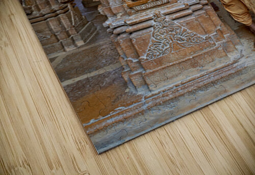 Visit to sri jaisalmir lodravpur parshavnath jain temple in raja Marco Brivio puzzle