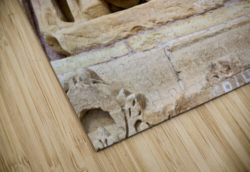 Carvings of erotic art in Hindu temples of Khajuraho Madhya Pra Marco Brivio puzzle