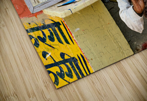 Barber provides shaving service in Varanasi Uttar Pradesh Marco Brivio puzzle