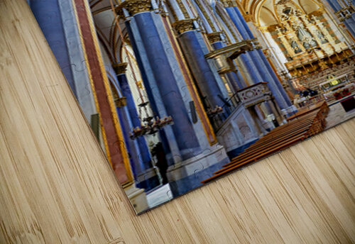 Gothic church interior of San Domenico Maggiore in Naples Campan Marco Brivio puzzle