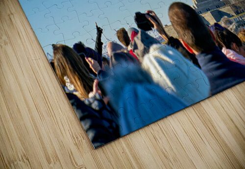 Tourists travel to Liberty Island by ferry in Manhattan New Yor Marco Brivio puzzle