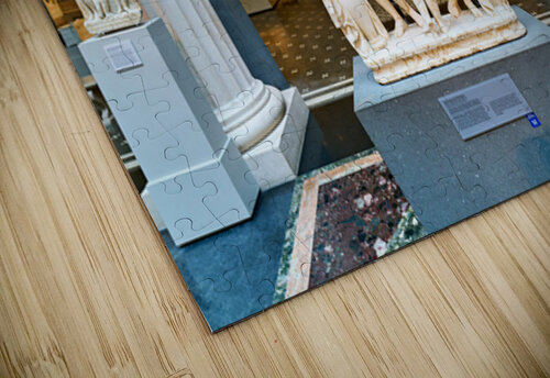 Marble statue of three Graces displayed in Metropolitan Museum o Marco Brivio puzzle