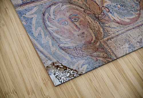 Mosaics on the floor of the Apostles Church in Madaba Jordan Marco Brivio puzzle