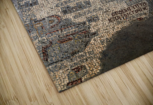 Madaba Map located in the Greek Orthodox Basilica of Saint Georg Marco Brivio puzzle