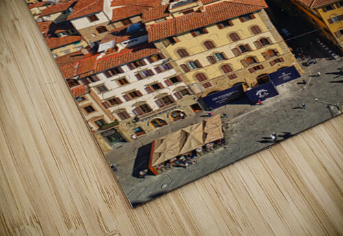 View of Florence rooftops and dome in Tuscany Italy during clear Marco Brivio puzzle