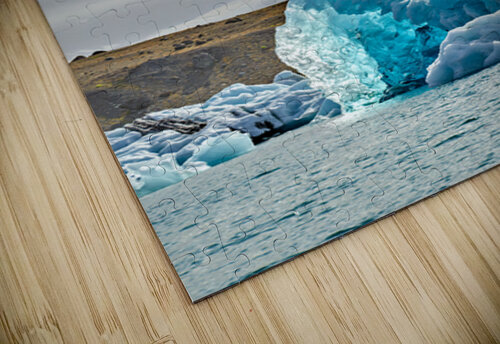 Icebergs float in Jokulsarlon lagoon Iceland by day Marco Brivio puzzle