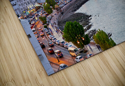 Waterfront cityscape view of Muscat Oman at dusk Marco Brivio puzzle