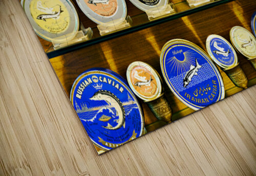 Caviar display in Grand Bazaar market in Istanbul Turkey Marco Brivio puzzle