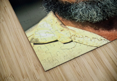 Portrait of a bearded man in Pakistan during daylight Marco Brivio puzzle