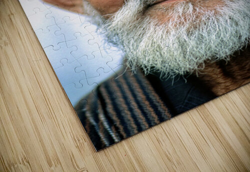 Portrait of an old man in Khiva Uzbekistan Marco Brivio puzzle