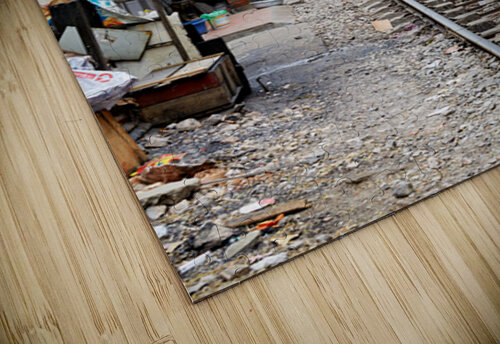 People walk along railway tracks in Ho Chi Minh City Vietnam Marco Brivio puzzle