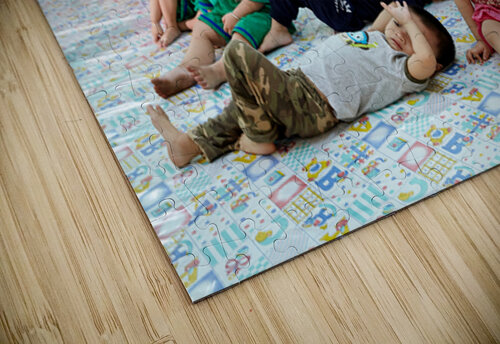 Children gather in classroom in Ho Chi Minh City during lesson Marco Brivio puzzle