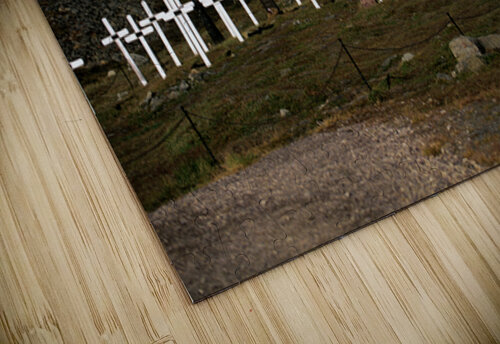 Crosses marking graves in Longyearbyen Svalbard Archipelago Marco Brivio puzzle