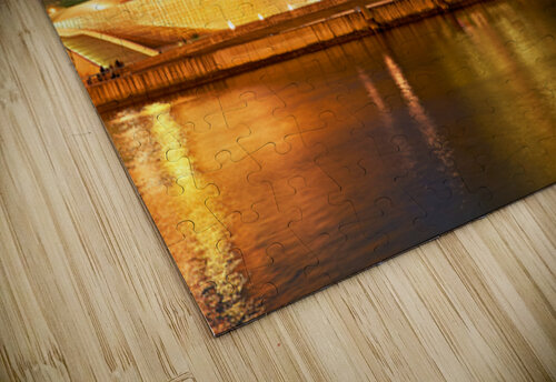 Guggenheim Museum shines at night in Bilbao Spain Marco Brivio puzzle