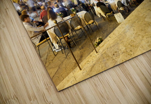 Piazza Grande at sunset offers dining and socializing in Arezzo Marco Brivio puzzle