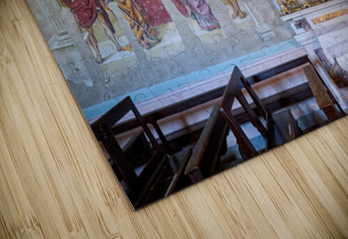 Historical paintings in San Niccolo church in Cortona Italy Marco Brivio puzzle