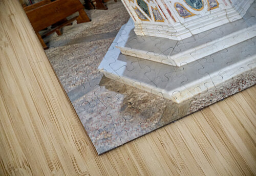 Exploring the baptistery of san giovanni in volterra tuscany Marco Brivio puzzle