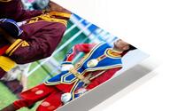 Wrestling games at Naadam festival in Ulaanbaatar Mongolia HD Metal print