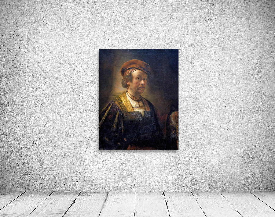 Rembrandt Workshop - Portrait of Rembrandt - 1650 Wall Preview