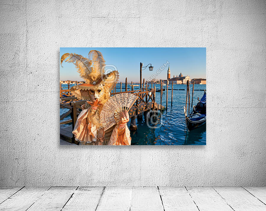 Venice Italy. The Carnival Wall Preview