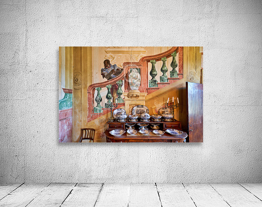 Vicenza Veneto Italy. The interiors of the Villa Valmarana ai Nani frescoed  by Giambattista and Giandomenico Tiepolo Wall Preview