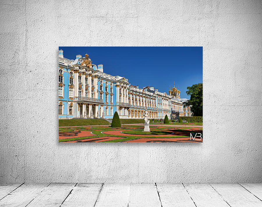 Catherine palace in pushkin saint petersburg russia Wall Preview