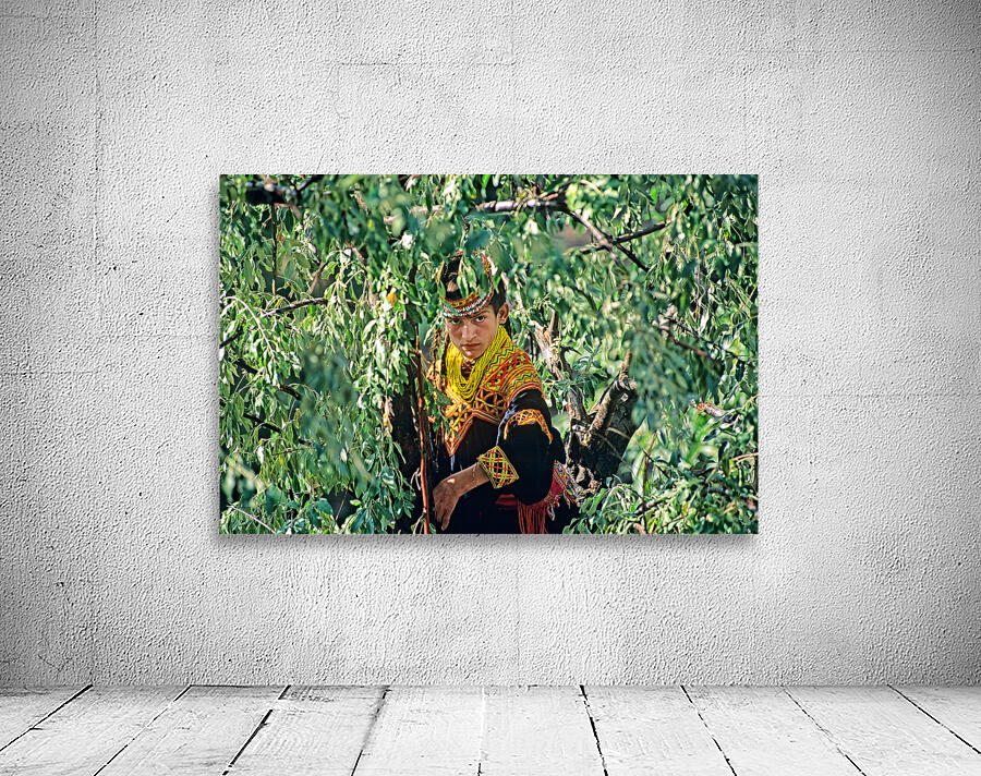 Life in Kalash Village of Bumburet Valley during day Wall Preview