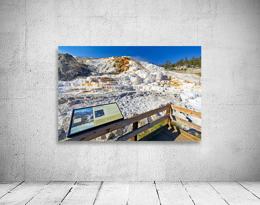 Visit to devils thumb in yellowstone national park Wall Preview