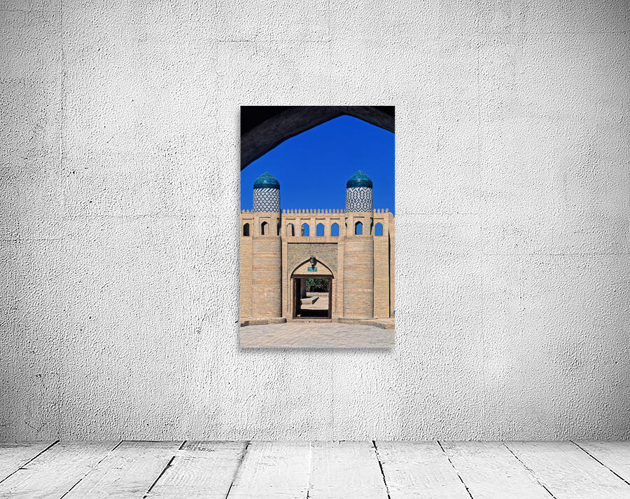 Exploring the ancient gates of Khiva in Uzbekistan Wall Preview