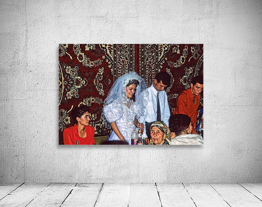 Traditional wedding celebration in Samarkand Uzbekistan Wall Preview
