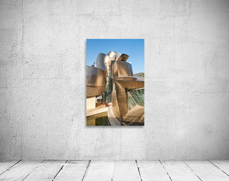 Exploring the design of the Guggenheim Museum in Bilbao Spain Wall Preview