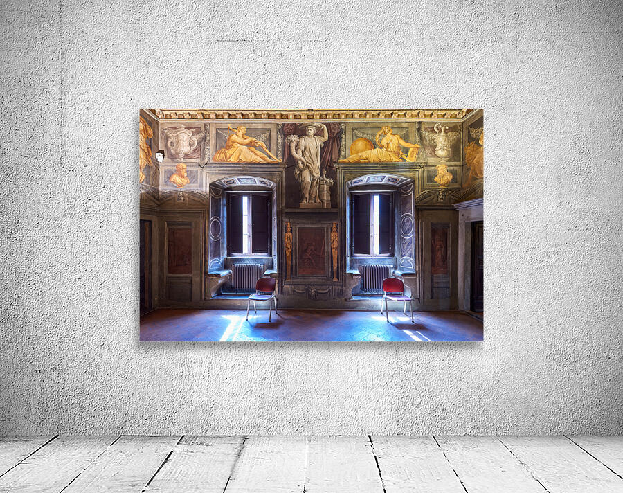 Visit to vasari home museum in arezzo tuscany italy Wall Preview