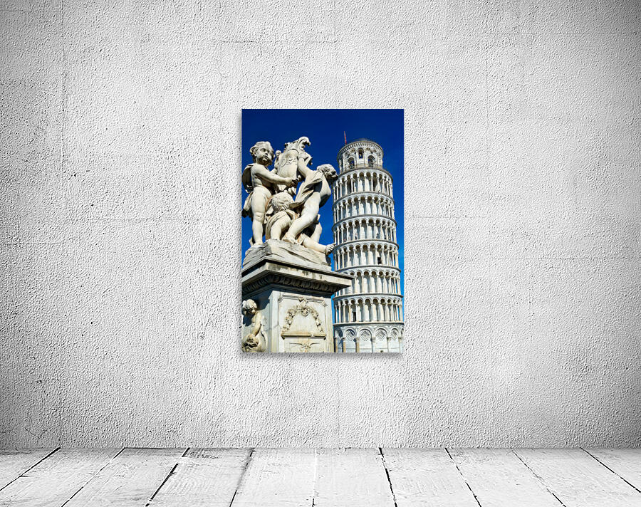 Visitors enjoy Piazza dei Miracoli with the Leaning Tower Wall Preview