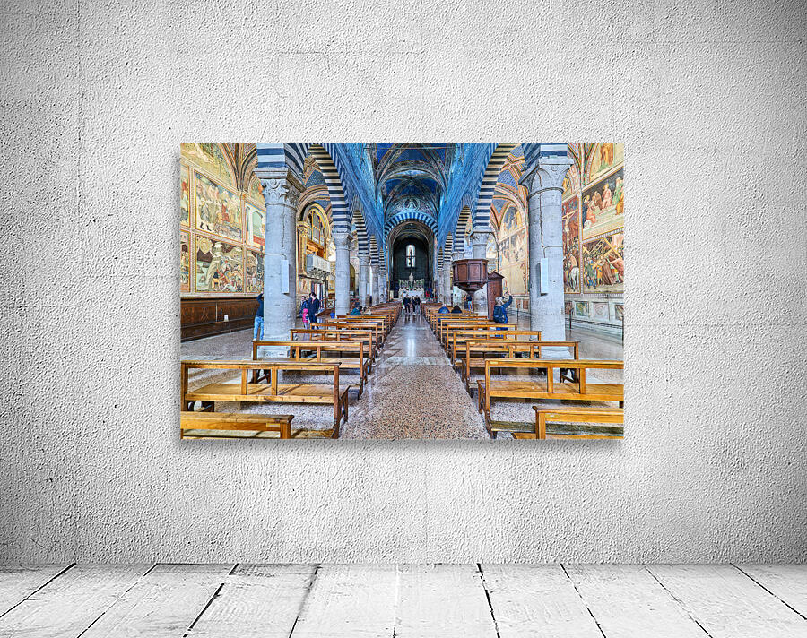 Interior of Collegiata di Santa Maria Assunta Wall Preview