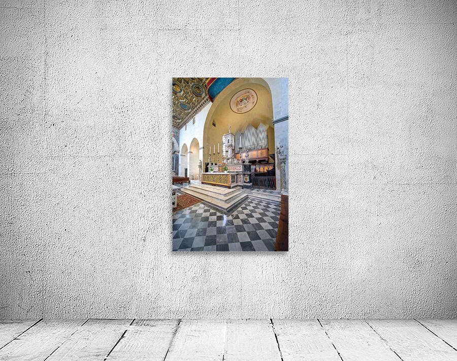 Duomo di Volterra interior view in Tuscany Italy during day Wall Preview