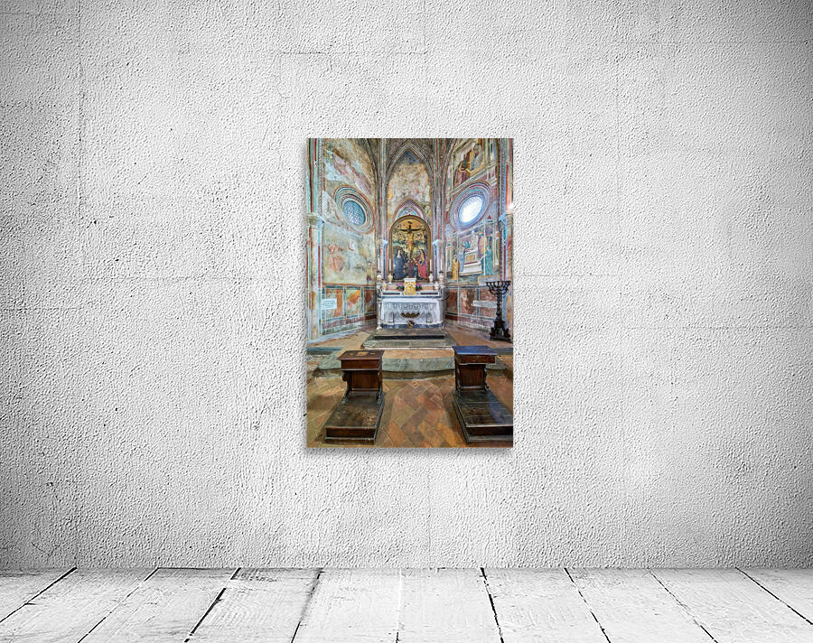 Visit to Church of San Francesco and its frescos in Volterra Wall Preview