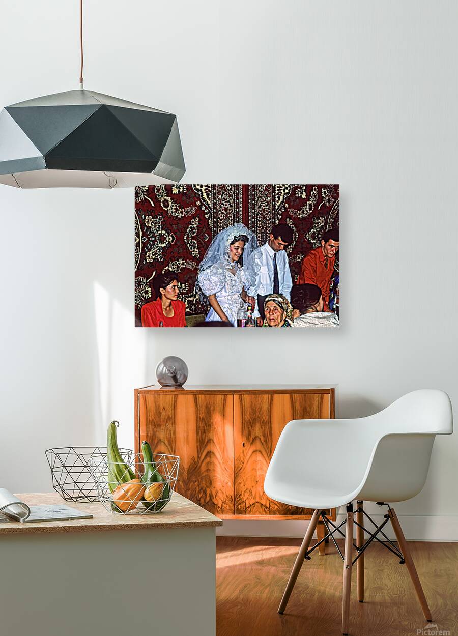 Traditional wedding celebration in Samarkand Uzbekistan Reproduction