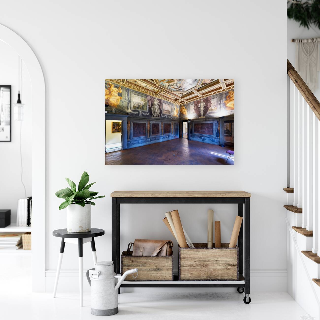 Explore vasari home museum in arezzo tuscany italy Reproduction