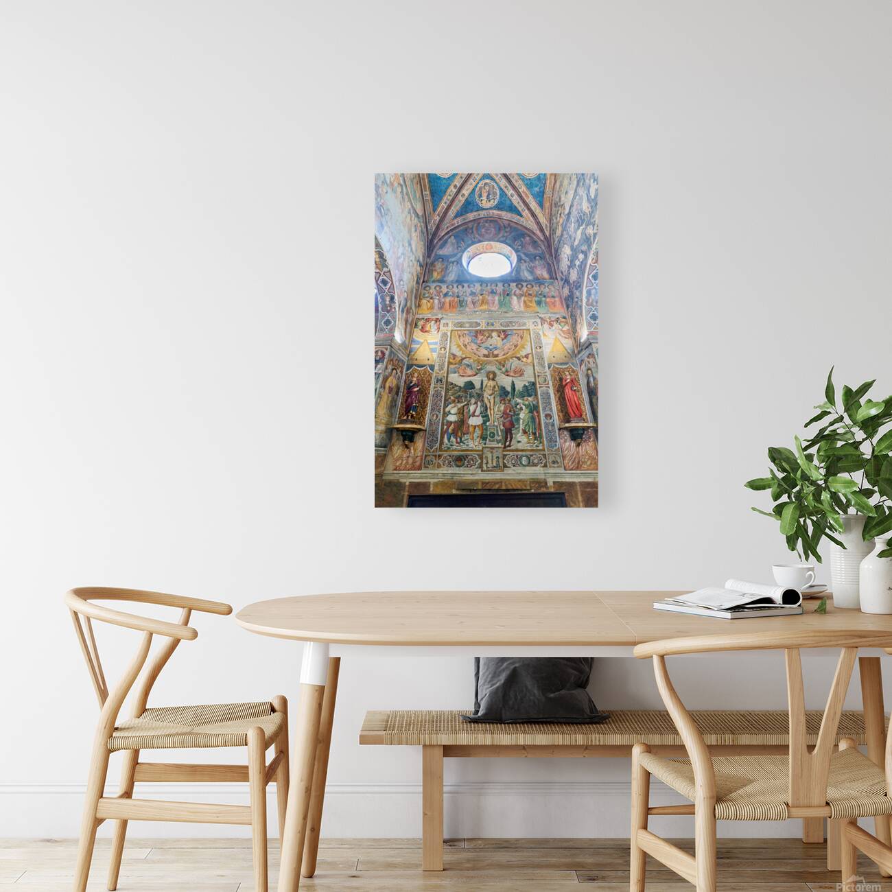 Interior of Collegiata di Santa Maria Assunta Reproduction