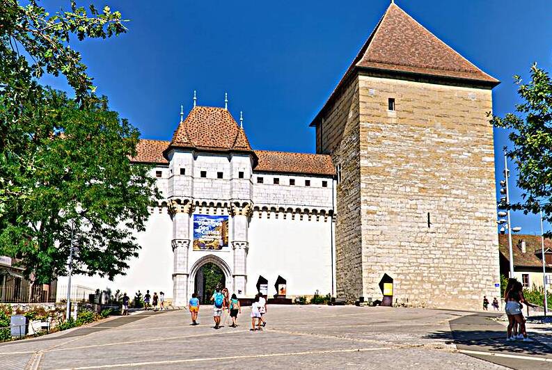 Annecy Haute Savoie France. The castle by Marco Brivio