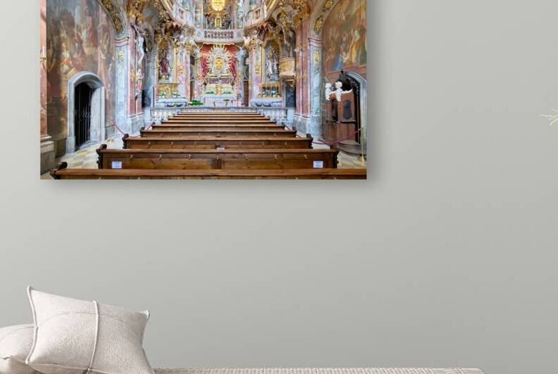 Germany Bavaria Munich. St. Johann Nepomuk the Asam Church Asamkirche by Marco Brivio
