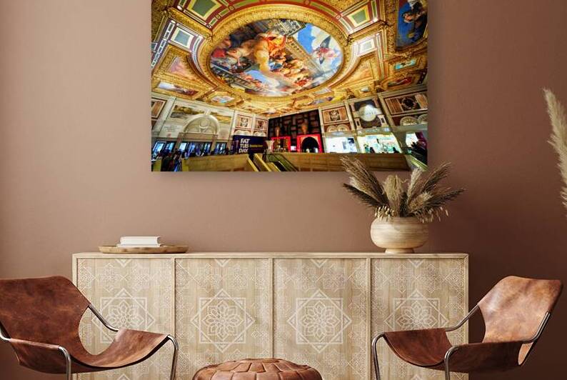 Shopping Mall at Venetian Hotel. Las Vegas Nevada USA by Marco Brivio