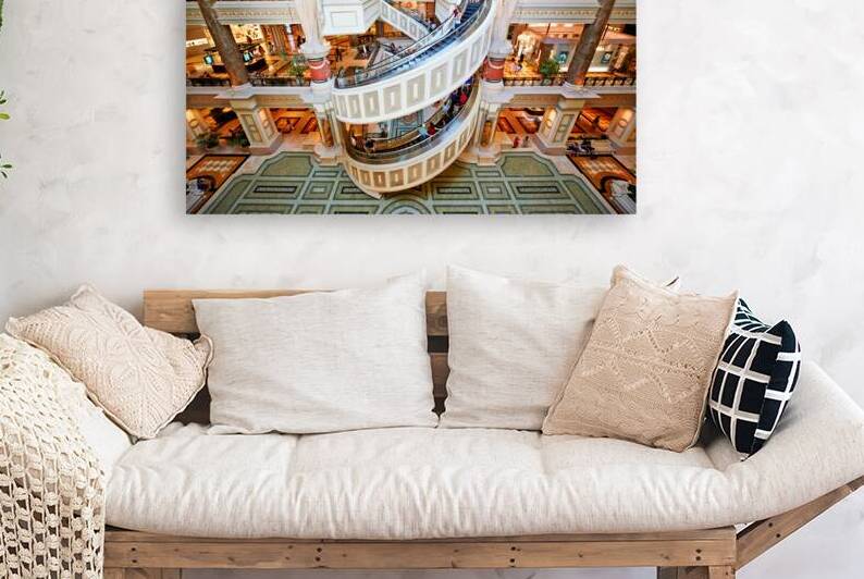 The Shopping Mall at Caesars Palace Hotel. Las Vegas Nevada USA by Marco Brivio